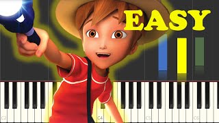 Superbook Theme Song Piano Tutorial [upl. by Baras]