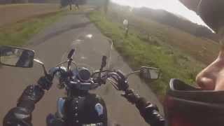 Yamaha Virago XV 535 full throttle [upl. by Idel]