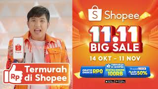 Ikut Jirayut Belanja di Shopee 1111 Big Sale  Shopee Live Flash Sale 50 amp Gratis Ongkir RP0 [upl. by Frechette138]