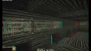 Minecraft MasterGod HD Texture Pack 256x version 3D anaglyph 1080P [upl. by Ingemar]