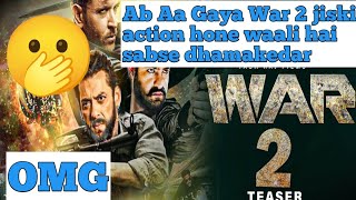 War 2 Upcoming Movie Review  Hrithik Roshan Junior NTR Salman Khan [upl. by Abbot]