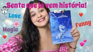 Era uma vez um BONECO DE NEVE ⛄️Senta criançada que lá vem história❤️olaff youtubecreatorawards [upl. by Anilorac785]