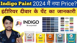 Indigo All Interior Paints Price In 2024  Indigo Paints Tutorial Hindi Video [upl. by Peedus]