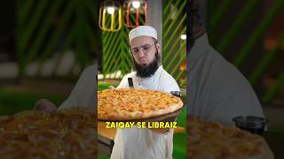 Where to go on eid first day Pizza Where to get this size of pizza food shorts short trending [upl. by Pascale]