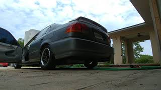 Honda Civic B20b exhaust rev 2 step [upl. by Spector695]