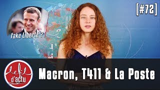 Fil dActu 72 Macron  T411  La Poste [upl. by Bealle]