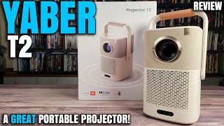 This Projector Is Best In Class  Yaber T2 Portable Projector Review [upl. by Wes]