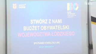 Budżet Obywatelski Województwa Łódzkiego  rozpoczęły się spotkania konsultacyjne [upl. by Batty147]