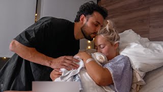 BIRTH VLOG  POSITIVE INDUCTION LABOUR amp DELIVERY OF OUR SECOND BABY [upl. by Efar635]