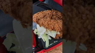 How to make pork cutlet tonkatsu sandwich🤯 [upl. by Ettenyar659]