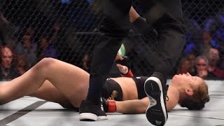 Ronda Rousey Gets Knocked Out by Holly Holm CRAZY KO [upl. by Clary]