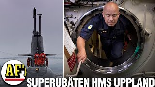 77 meter under ytan – häng med ner till Sveriges modernaste ubåt [upl. by Levania]