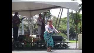 Kamakakēhau Fernandez  quotHiilawequot with Hula by Kaea Lyons [upl. by Adlai]