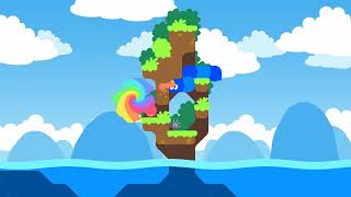 Snakebird Complete Walkthrough  Level 0  20 [upl. by Adnawyt]