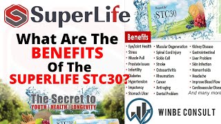 SUPERLIFE STC30 Benefits Of The Superlife STC30 [upl. by Samala171]