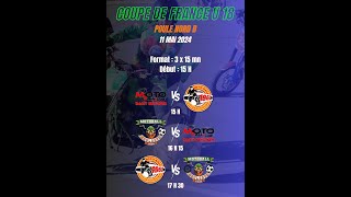 MOTO BALL Coupe de France Voujeaucourt VS Houlgate [upl. by Leina]