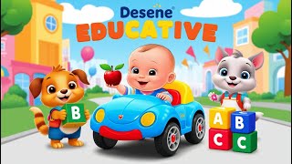 🚛 Masinute Trenuletul Colorat  Desene si Cantecele Educative 🚛 [upl. by Niret]