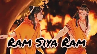 Ram Siya Ram ❣️  Adipurush  Jay Shree Ram 🚩  Slowed  Reverb  ramsiyaram adipurush lofi [upl. by Lannie]