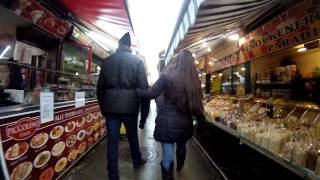 Der Wiener Naschmarkt bei stürmischem Wetter [upl. by Alur]