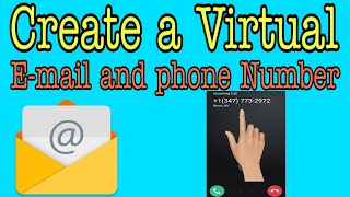 How to create a virtual phone number and email [upl. by Cordell734]