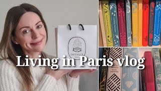 Living in Paris vlog  Diptyque candles new books and visiting Paris museums [upl. by Nnoj670]