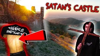 DEMONIC RITUAL AT HAUNTED SATANS CASTLE  Gone Wrong [upl. by Eynttirb749]