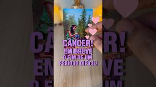 CÂNCER EM BREVE O FIM DE UM PERÍODO DIFÍCIL tarot fy signos cancer horoscopo viralshort fyp [upl. by Ijan414]