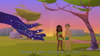 Kids Bible Song  ADAM AND EVE  Christian kids  Singalong  Sunday School  Animation amp lyrics [upl. by Besse]