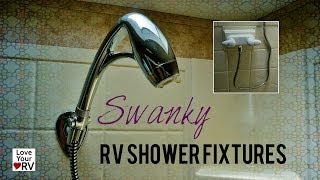 Replacing and Upgrading our RV Shower Fixtures [upl. by Annaicul]