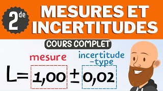 Mesure et incertitudes  cours de seconde de physique chimie  chapitre 1 [upl. by Lleznol84]