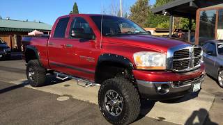 quotLive Video Walk Aroundquot 2006 DODGE RAM 2500 SLT 57 HEMI LIFTED 5037655411 CALL OR TEXT [upl. by Burrill]