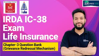 IRDA Exam Mock Test3  IC38 Mock Test 2022  LIC Agent Exam Preparation [upl. by Sukul]