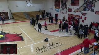 St Anne vs Manteno High School Boys Varsity Basketball [upl. by Weinberg456]