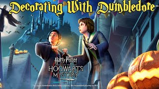 Harry Potter Hogwarts Mystery Decorating with Dumbledore [upl. by Anella53]