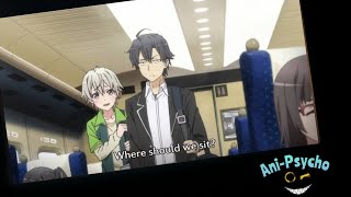 Hachiman and SaikaTotsuka BEST MOMENTS Oregairu [upl. by Hatcher]