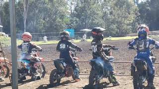 MY MOTOCROSS KIDS  RACING 65s KILCOY MX 😎👊🏼🇦🇺 [upl. by Yevrah]