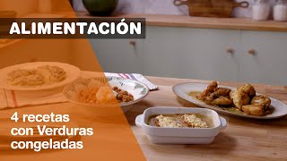 4 recetas deliciosas con Verduras congeladas [upl. by Hoffarth957]