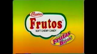 Frutos Soft Chewy Candy 30s  Philippines 2000 [upl. by Aileda]