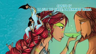 Canto IV La Isla de Circe ¡LA BRUJA Resumen de la Odisea para niños y niñas [upl. by Eciened254]