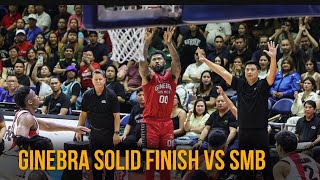 Ginebra Solid Finish vs SMB SemiFinals Game 6 [upl. by Narra]