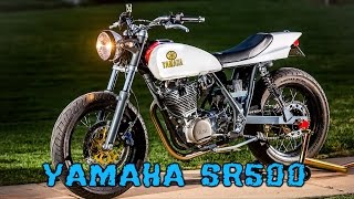 YAMAHA SR500 STREET TRACKER [upl. by Nnylarej]