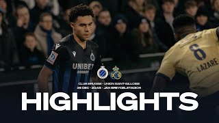 CLUB BRUGGE  UNION SG  HIGHLIGHTS  20232024 [upl. by Mansur]