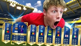 THE LUCKIEST TOTS PACK OPENING EVER  FIFA 17 [upl. by Eleira]