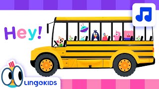 WHEELS ON THE BUS with VEHICLES 🚌🏍️🚜 Songs For Kids  Lingokids [upl. by Erda]