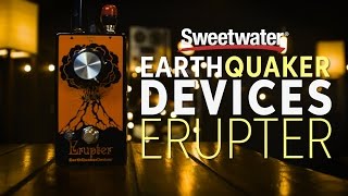 EarthQuaker Devices Erupter Fuzz Pedal Review [upl. by Nnaeirual520]