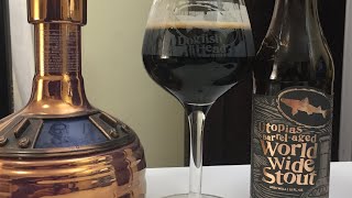 Dogfish Head Utopias BarrelAged World Wide Stout 848 [upl. by Quintilla897]