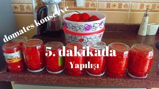 5 dakikada EVDE konserve YAPILIŞI [upl. by Ilysa]