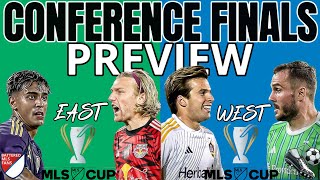 MLS East amp West Conference Finals Preview [upl. by Reiche]