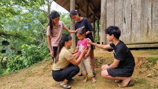 Cook food for pigs amp Take the little girl lost in the forest  go Find her parents  Triêu Thị Sểnh [upl. by Hanzelin719]