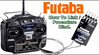 Futaba R3004SB  How To Link  Procedure Bind  TFHSS On Tx Futaba T16sz  French [upl. by Latsirk]